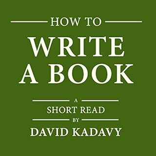 How to Write a Book Audiobook By David Kadavy cover art