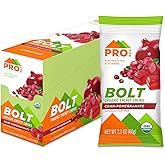 PROBAR - BOLT Organic Energy Chews, Cranberry Pomegranate, Non-GMO, Gluten-Free, USDA Certified Organic, Healthy, Natural Ene