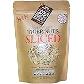 TIGER NUTS - SLICED PREMIUM ORGANIC(12oz) | Gluten Free, High Fiber, Gluten, Non-GMO, Paleo Perfect