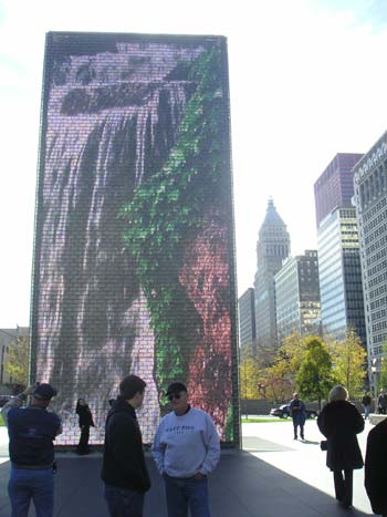 The Crown Fountain: Millennium Park