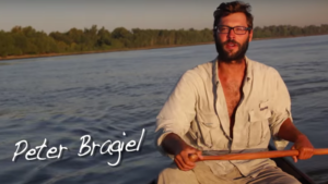 peter bragiel of intransit tv canoes the mississippi