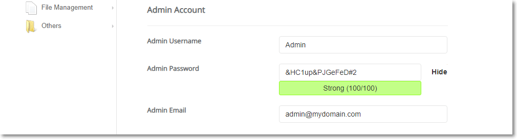 Installing WordPress using Softacolous Admin Account Installing WordPress using Softacolous Admin Account