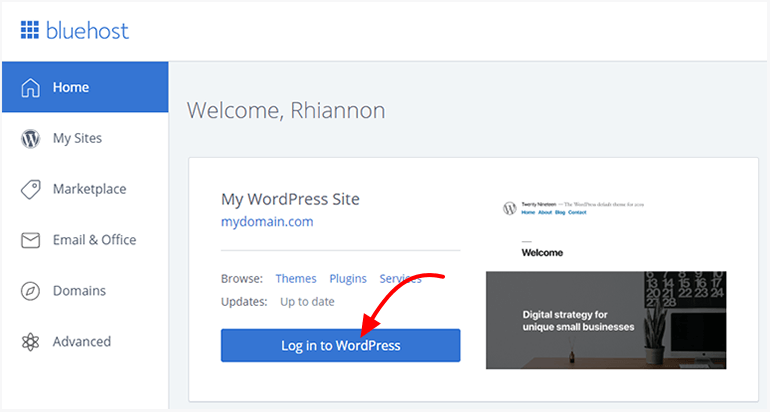Bluehost WordPress Install Login Bluehost WordPress Install Login