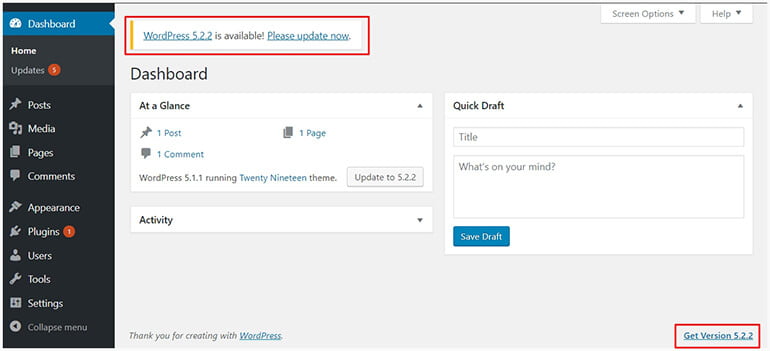 How to Update WordPress Admin Dashboard How to Update WordPress Admin Dashboard