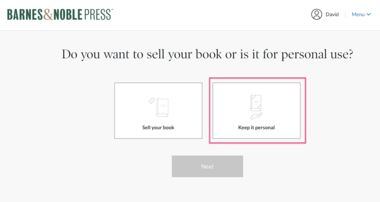 barnes and noble press advance reader copy setup