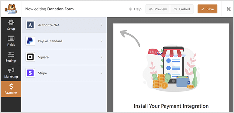 WPForms Available Payments WPForms Available Payments
