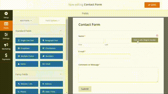 WPForms Drag and Drop Form Creating WPForms Drag and Drop Form Creating
