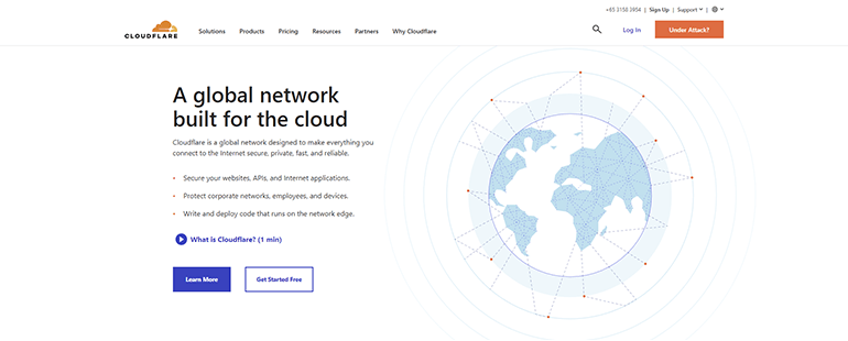 cloudflare homepage cloudflare homepage