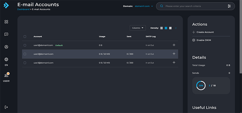 interserver review create unlimited email accounts