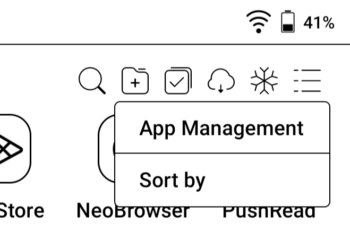 boox poke5 app management